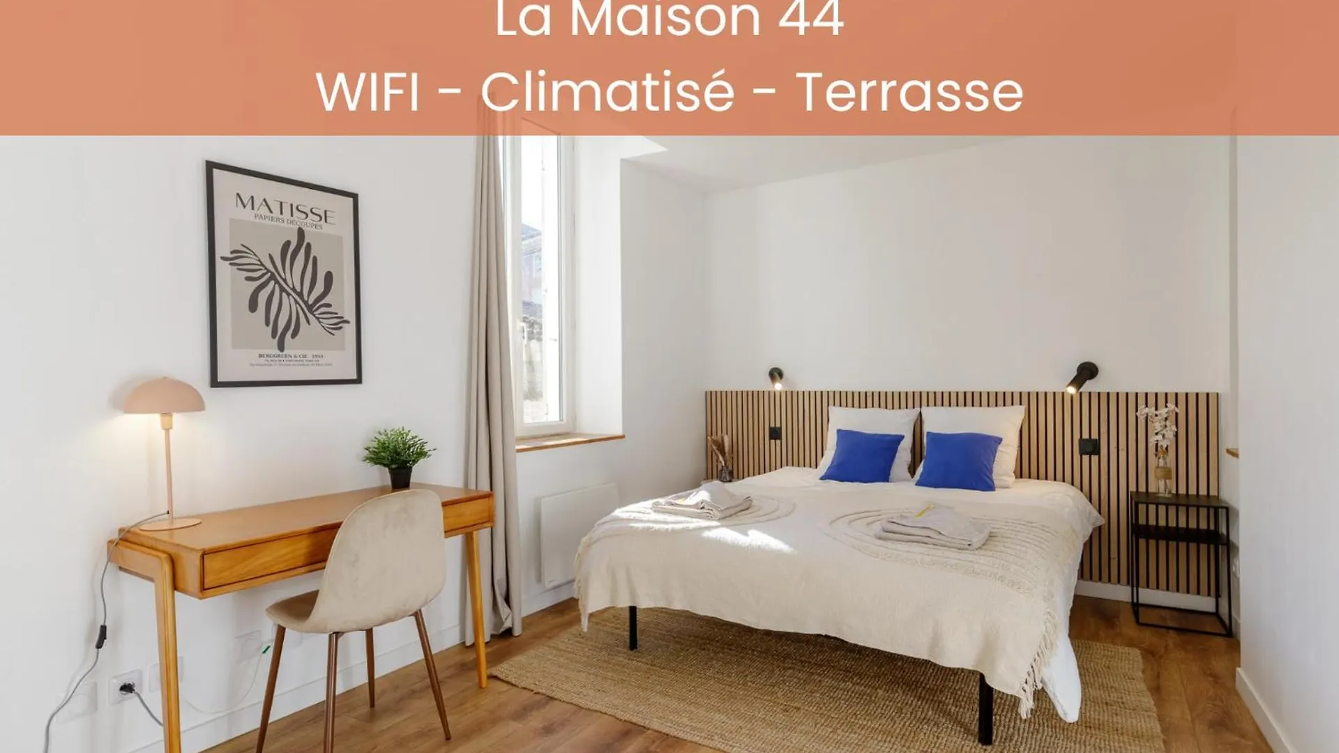 La Maison 44 - T2 - Clim, Terrasse, Garage, Via Rhona Montélimar